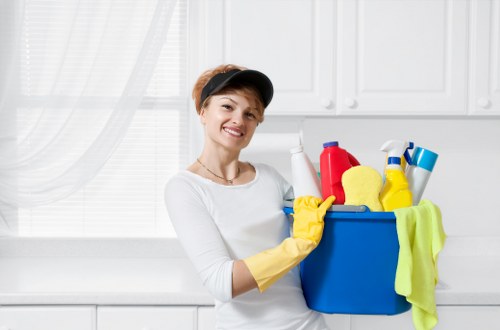 Professional office cleaning in Merton for reception and workspace areas