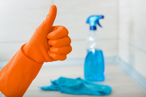 Regular house cleaning for a family home in Merton