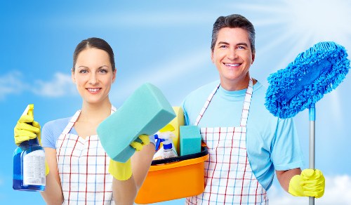 After builders cleaning service for homes and businesses in Merton